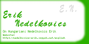 erik nedelkovics business card